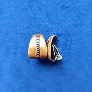 Vintage clip on earrings